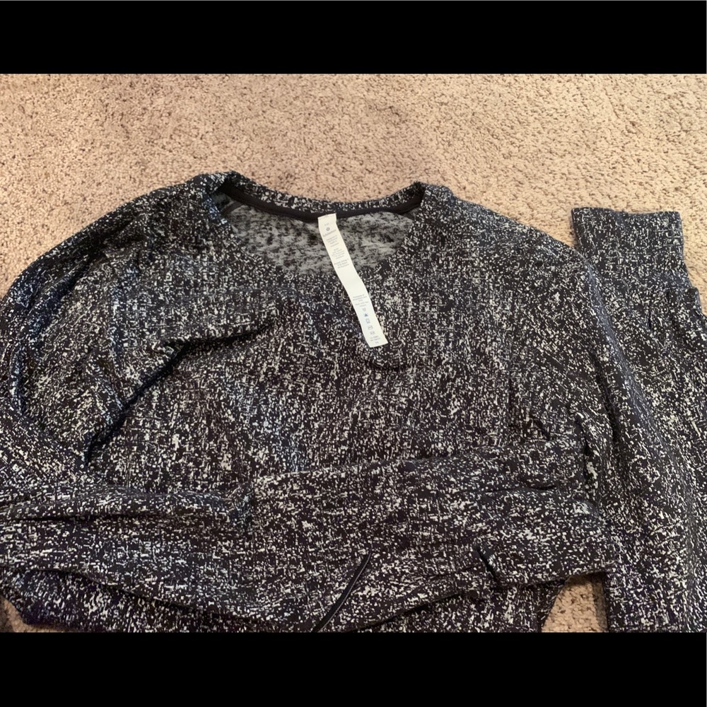 Long Sleeve Lululemon Athletic Top